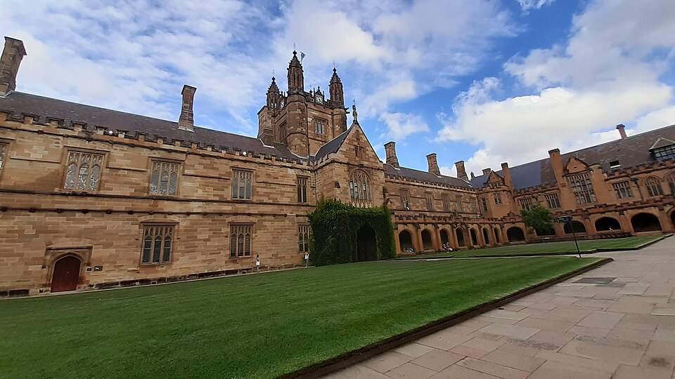 The Quadrangle at the University of Sydney’s main campus.